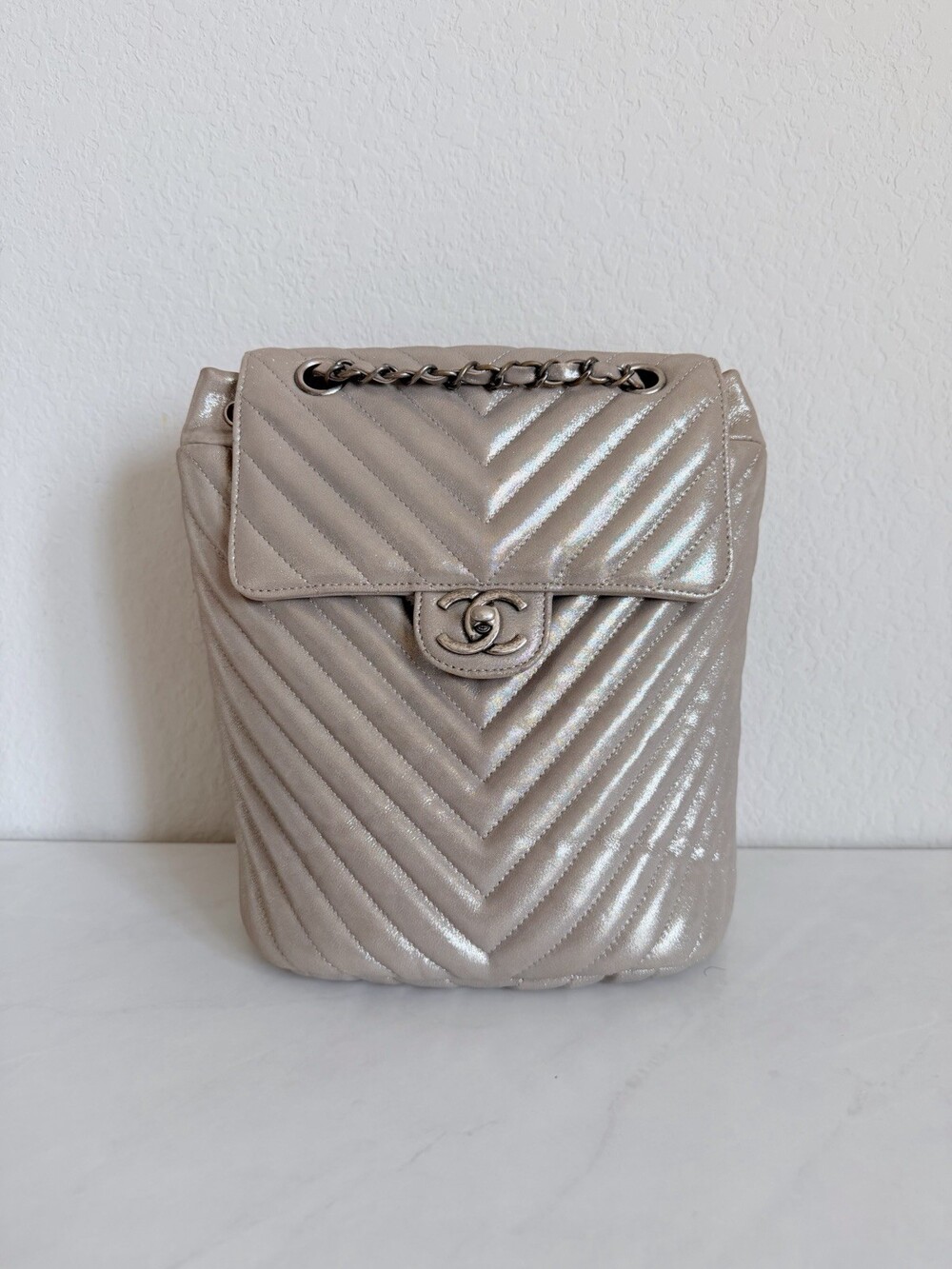 Chanel Chevron Quilted Small Urban #311461C22B